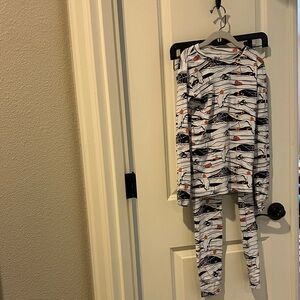 Halloween Print Pajama Set